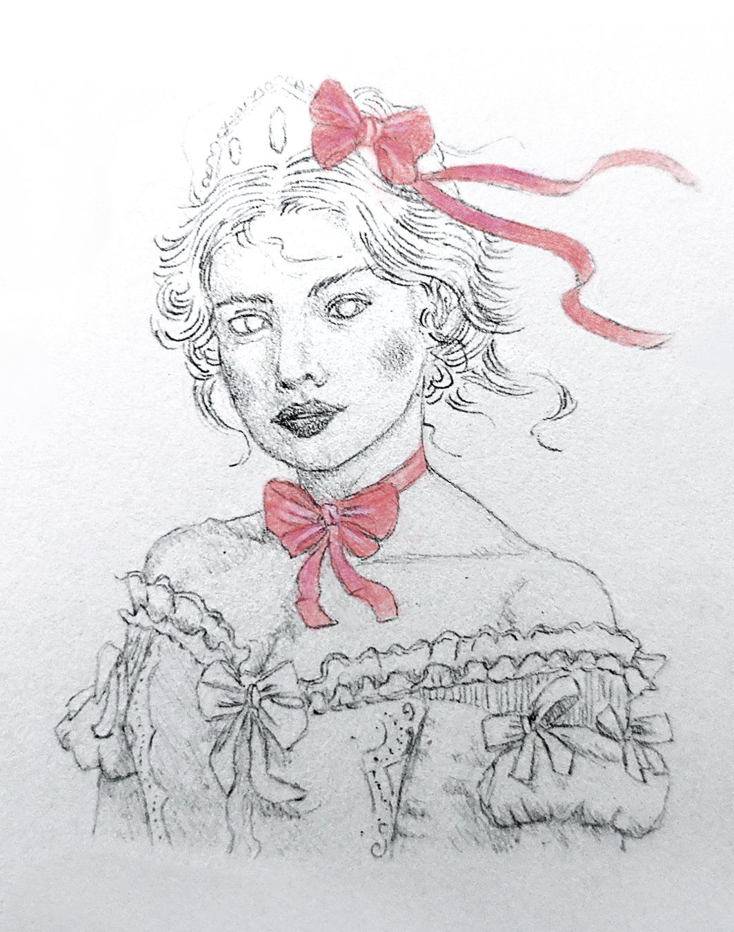 Dessin de la reine Srahn Hôte